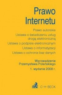 Prawo internetu - okładka książki