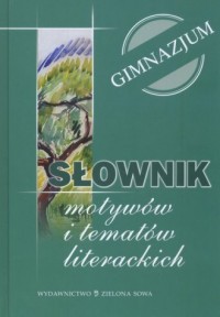 Słownik motywów i tematów literackich. - okładka podręcznika