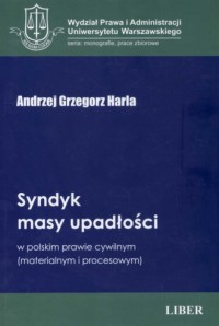 Syndyk masy upadłości w polskim - okładka książki