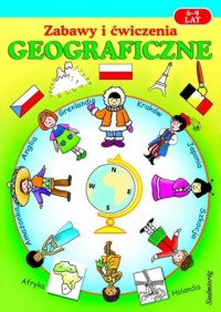Zabawy i ćwiczenia geograficzne - okładka książki