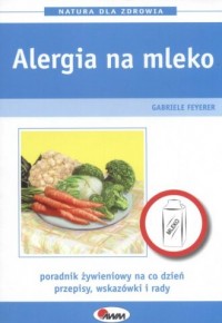Alergia na mleko - okładka książki