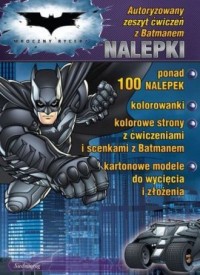 Autoryzowany zeszyt ćwiczeń z Batmanem - okładka książki