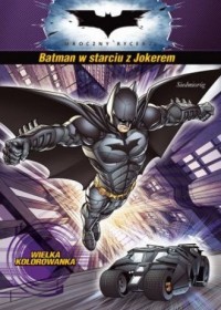 Batman w starciu z Jokerem - okładka książki