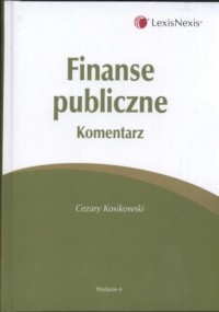 Finanse publiczne. Komentarz - okładka książki