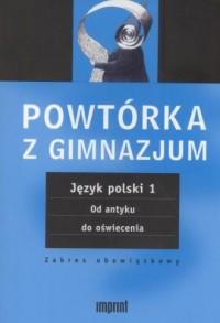 Język polski. Tom 1. Powtórka z - okładka podręcznika