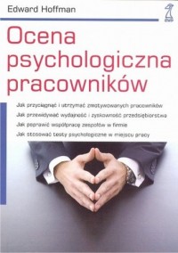 Ocena psychologiczna pracowników - okładka książki