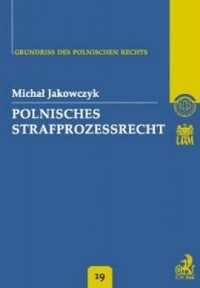 Polnisches Strafprozessrecht Band - okładka książki