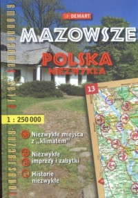 Polska Niezwykła. Mazowsze. Atlas - okładka książki