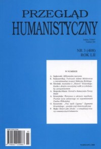 Przegląd humanistyczny nr 3(408) - okładka książki