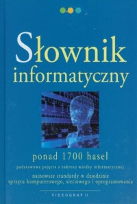 Słownik informatyczny - okładka książki