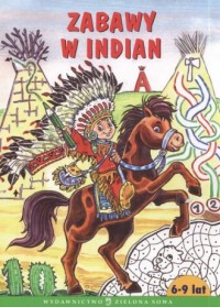 Zabawy w Indian - okładka książki