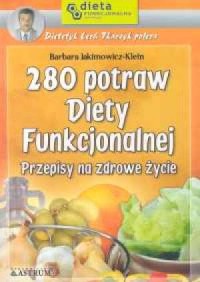 280 potraw diety funkcjonalnej - okładka książki