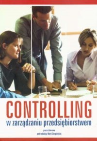 Controlling w zarządzaniu przedsiebiorstwem - okładka książki