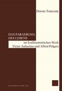 Das Paradigma des Lebens im feuilletonistischen - okładka książki