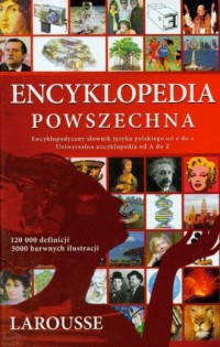Encyklopedia powszechna Laroussea - okładka książki