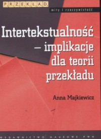 Intertekstualność - implikacje - okładka książki