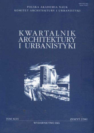 Kwartalnik Architektury I Urbanistyki, Rok 2001, Nr 2 - Książka ...