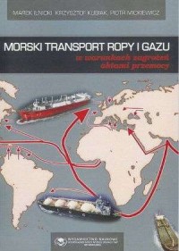 Morski transport ropy i gazu w - okładka książki