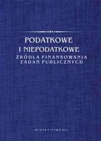 Podatkowe i niepodatkowe źródła - okładka książki