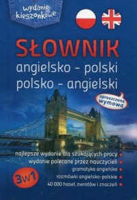 Słownik angielsko-polski, polsko-angielski - okładka książki