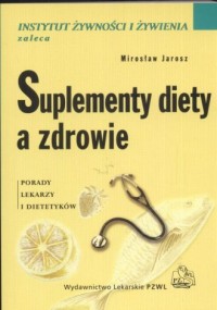 Suplement diety a zdrowie - okładka książki