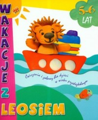 Wakacje z Leosiem 5-6 lat - okładka książki