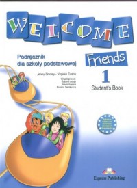 Welcome Friends 1. Student s Book - okładka podręcznika