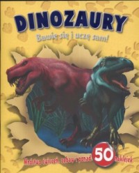 Dinozaury bawię się i uczę sam - okładka książki