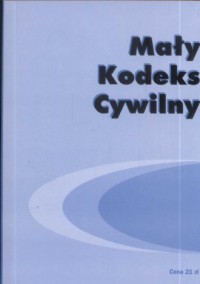 Mały kodeks cywilny 2009 - okładka książki