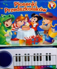 Piosenki przedszkolaków. Mały muzyk - okładka książki