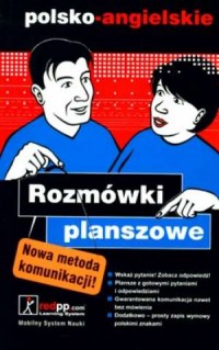 Rozmówki planszowe polsko-angielskie - okładka podręcznika