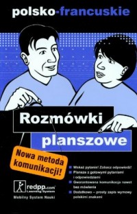 Rozmówki planszowe polsko-francuskie - okładka podręcznika