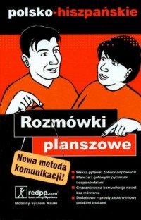 Rozmówki planszowe polsko-hiszpańskie - okładka podręcznika
