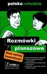 Rozmówki planszowe polsko-włoskie - okładka podręcznika
