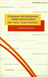Stanisław Przybyszewski. Pisarz - okładka książki