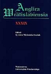 Anglica Wratislaviensia XXXIX - okładka książki
