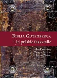 Biblia Gutenberga i jej polskie - okładka książki