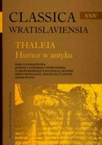 Classica Wratislaviensia XXIV. - okładka książki