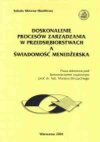 Doskonalenie procesów zarządzania - okładka książki