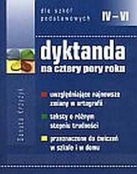 Dyktanda na cztery pory roku. Klasa - okładka podręcznika