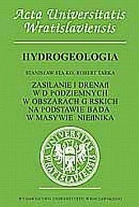 Hydrogeologia. Zasilanie i drenaż - okładka książki
