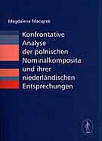 Konfrontative Analyse der polnischen - okładka książki