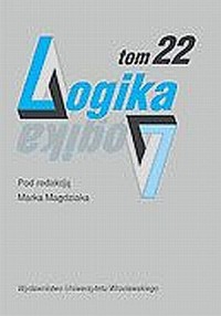 Logika. Tom 22 - okładka książki