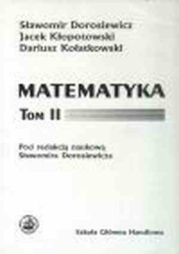 Matematyka. Tom 2 - okładka książki