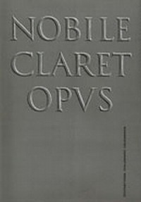 Nobile claret opus. Studia z dziejów - okładka książki