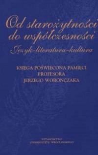 Od starożytności do współczesności. - okładka książki