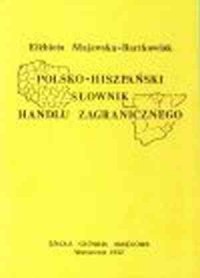 Polsko-hiszpański słownik handlu - okładka podręcznika