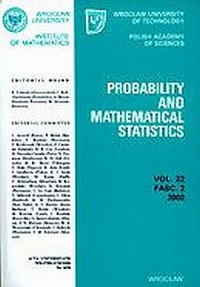 Probability and Mathematical Statistics - okładka książki