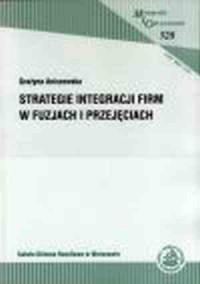 Strategie integracji firm w fuzjach - okładka książki