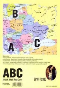 Abc. Adriatyk, Bałtyk, Morze Czarne. - okładka książki